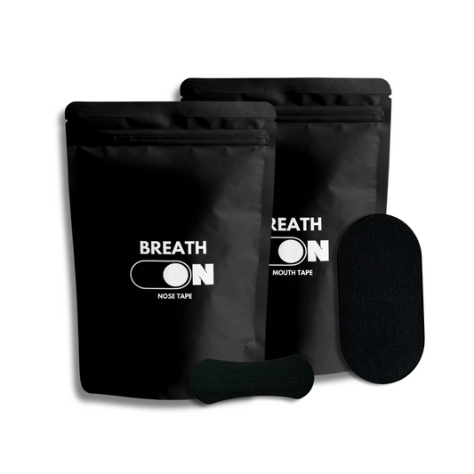 BreathON Sleep Bundle: Mouth Tape and Nose Tape